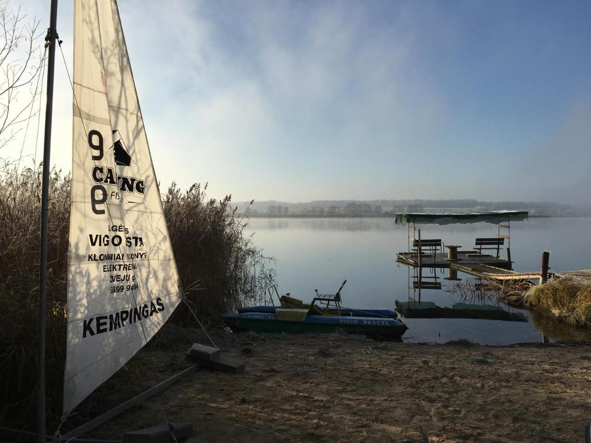 Vigio Brasta Camping Hotel Elektrenai Bagian luar foto